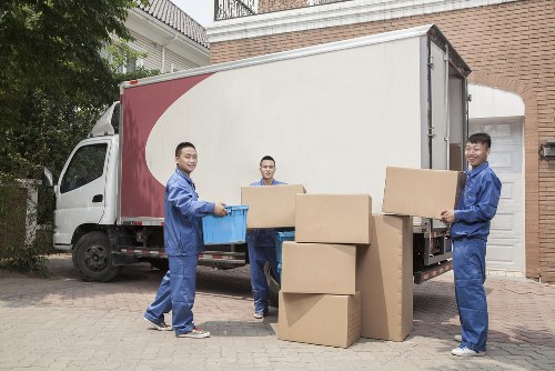 Fulham man and van loading furniture safely into a vehicle
