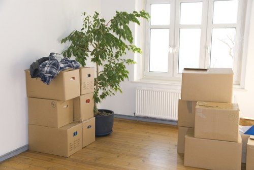 Different sized removal vans suitable for Fulham moves