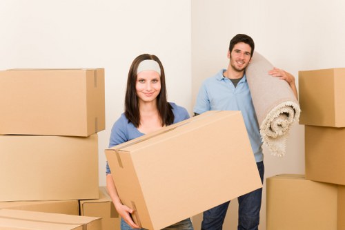 Local Fulham moving company organizing a residential move