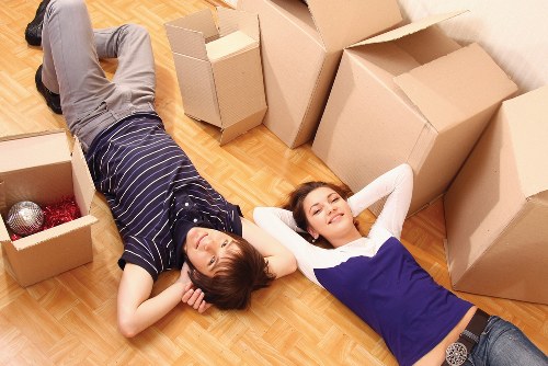 Packing and preparation for a man and van move in Fulham