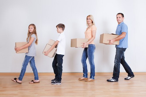 Removal team handling commercial relocation in Fulham