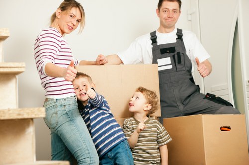 Office furniture dismantling and relocation in Fulham